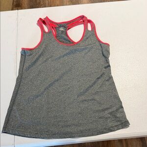 Hind Charcoal Tank with Red Accents